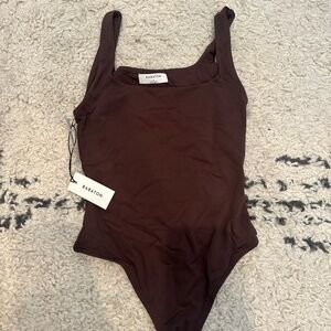 Aritzia body suit - tank top brown
